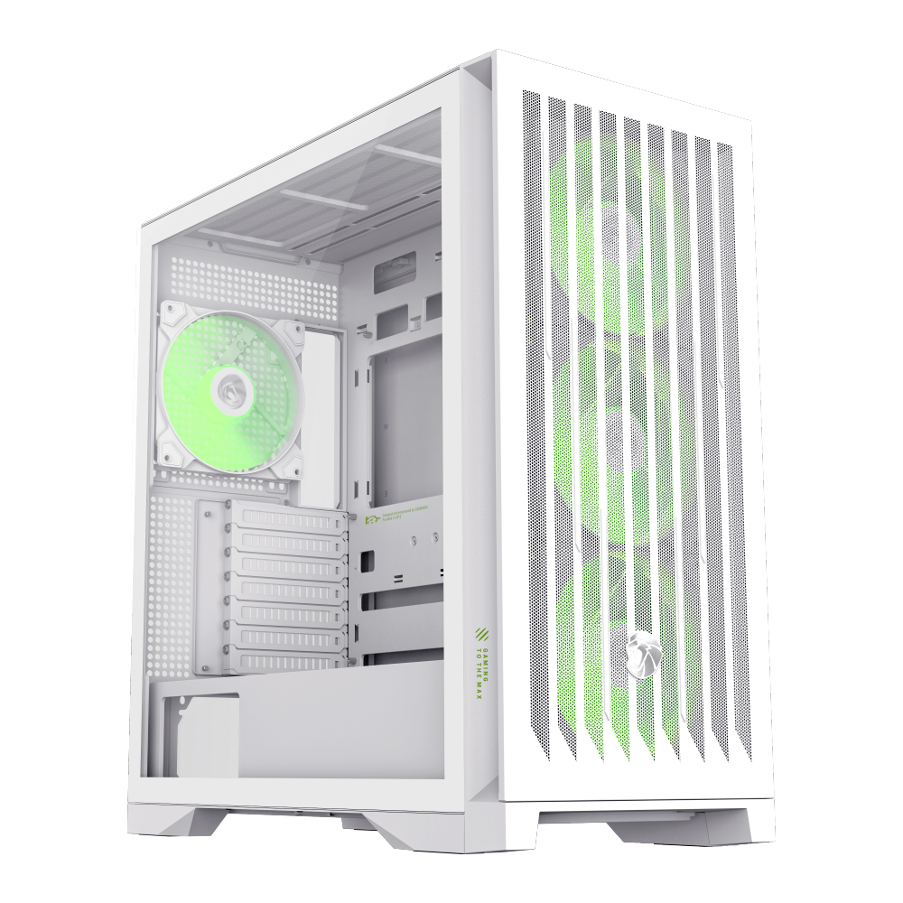 Gab Gamemax Leader 2 Wh Blanco 4*fan E-atx