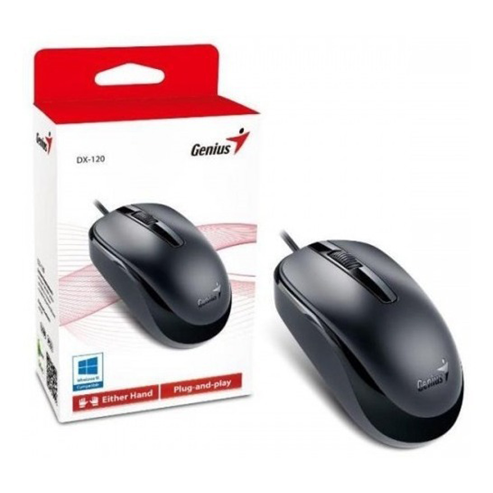 MOUSE GENIUS DX-120 USB BLACK