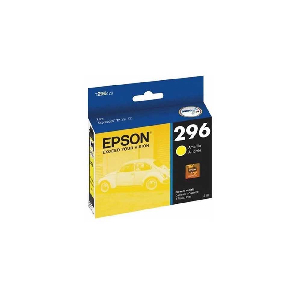 Cartucho Epson T296420-al P/xp-241/441 Amarillo