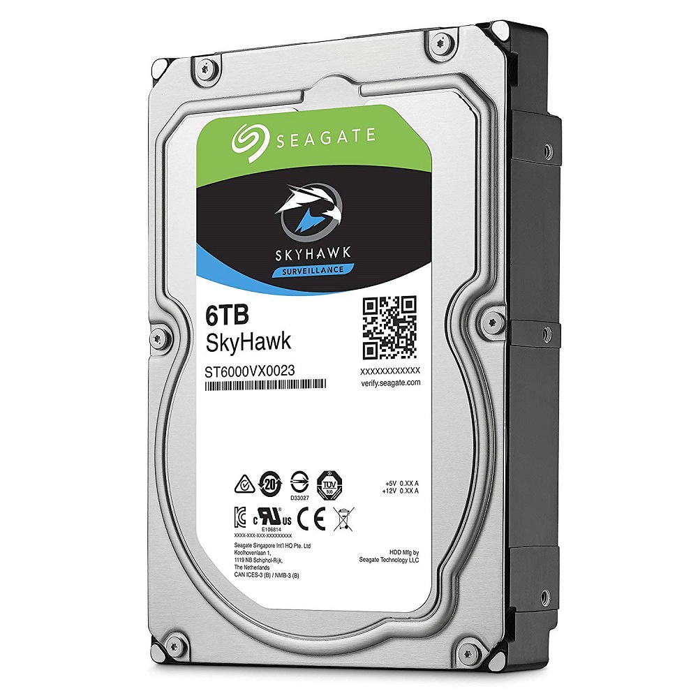 HD 6TB SEAGATE  SATA 6GB/S 5400  SKYHAWK CCTV