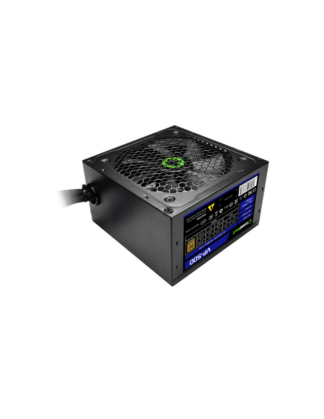 FUENTE 500W GAMEMAX 80 PLUS BRONZE VP-500
