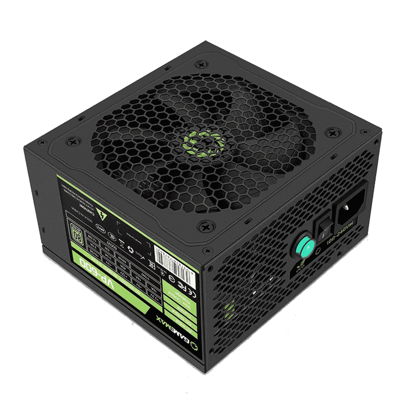 FUENTE 600W GAMEMAX 80 PLUS BRONZE VP-600