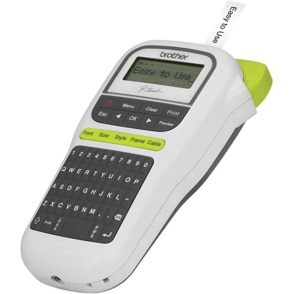 Rotuladora Brother PT-H110 (Max 12MM) (Blanca)