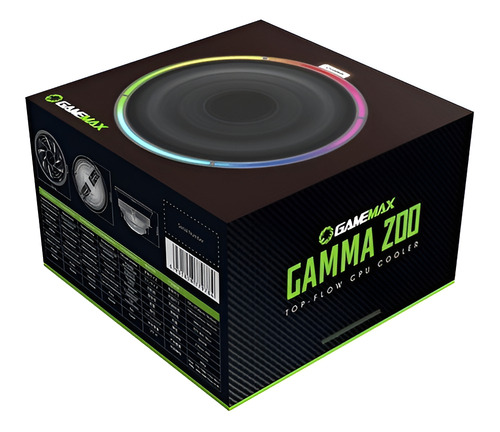 Cpu Cooler Gamemax Gamma 200 Argb **linea K-kf-x**