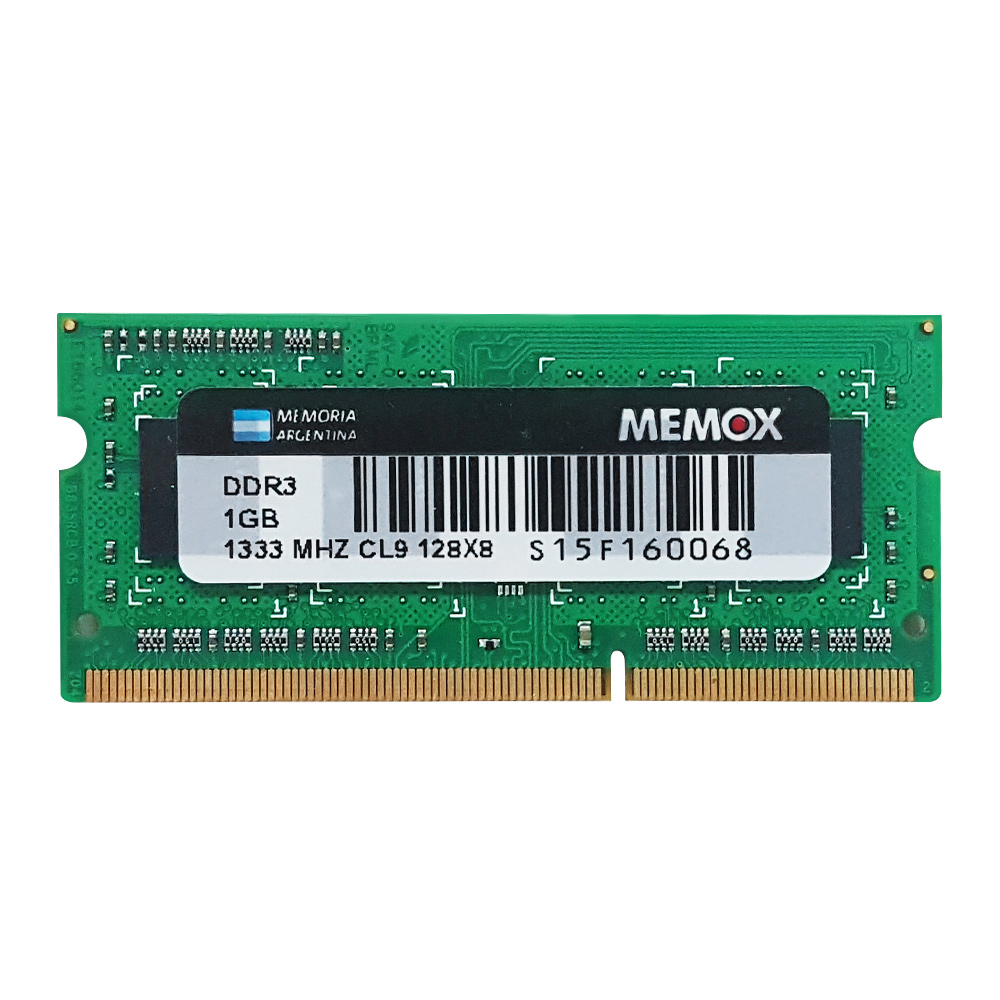 SODIMM DDR3 1GB MEMOX 1333