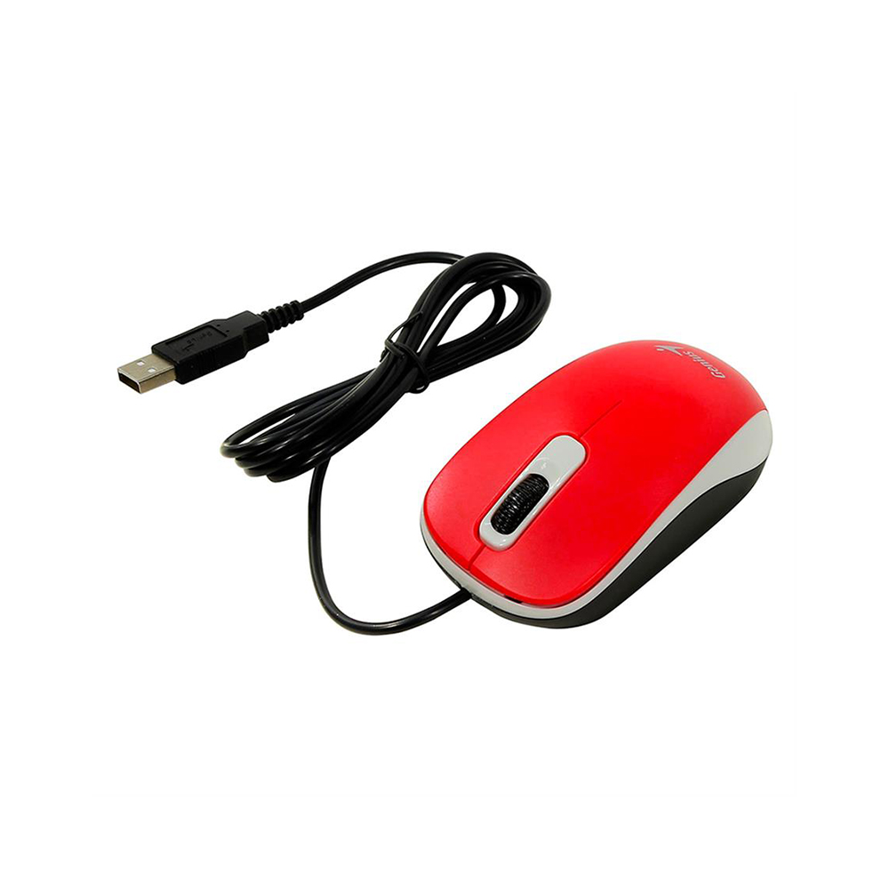 Mouse Genius Dx-120 Usb Red 