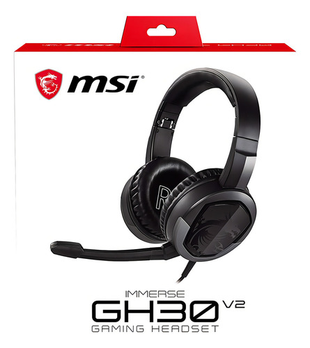Auriculares + Mic Msi Immerse Gh30 V2