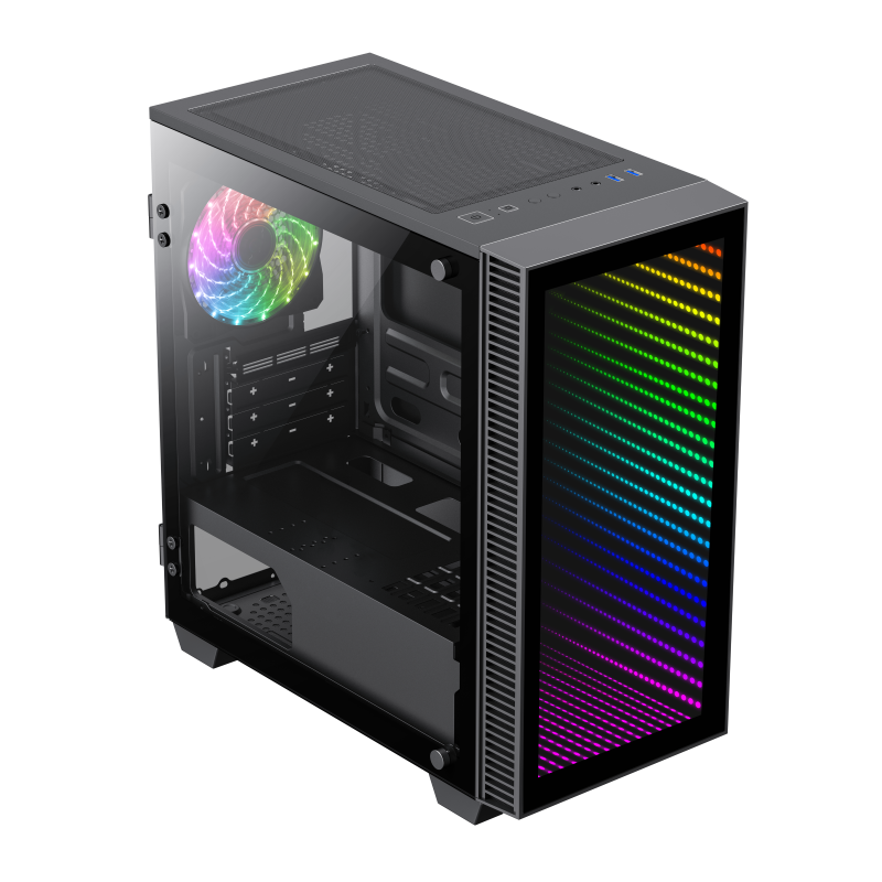 Gab Gamemax Mini Abyss  H608 1* Fan Rgb M-atx
