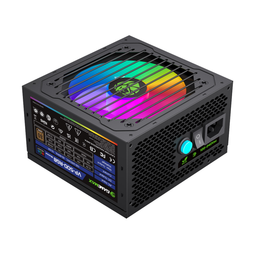 Fuente 700w Gamemax 80 Plus Bronze Vp-700-m-rgb