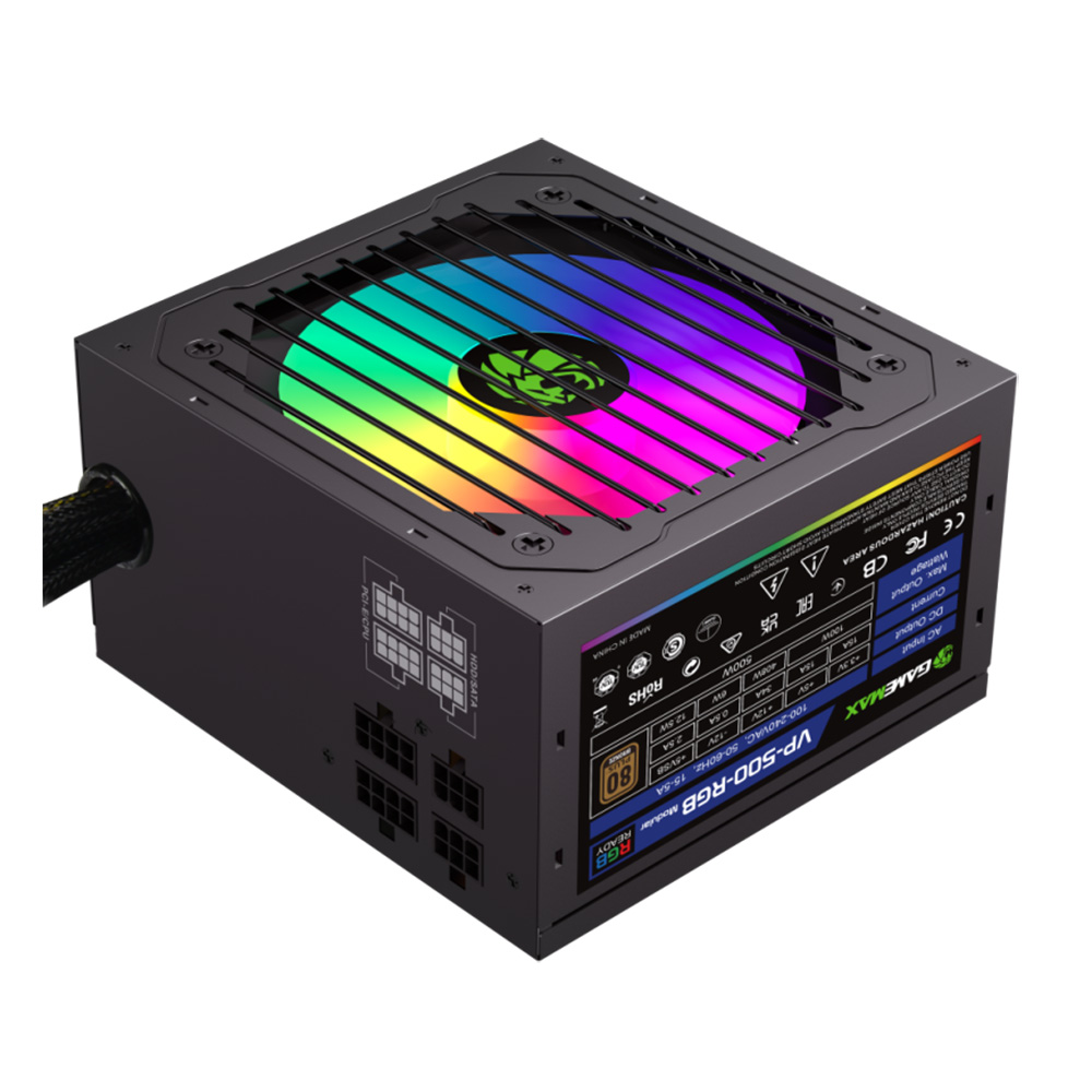 Fuente 700w Gamemax 80 Plus Bronze Vp-700-m-rgb