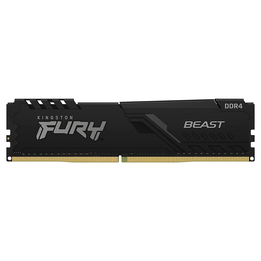 Ddr4 8gb Kingston 3200mhz Cl16 Fury Beast Black