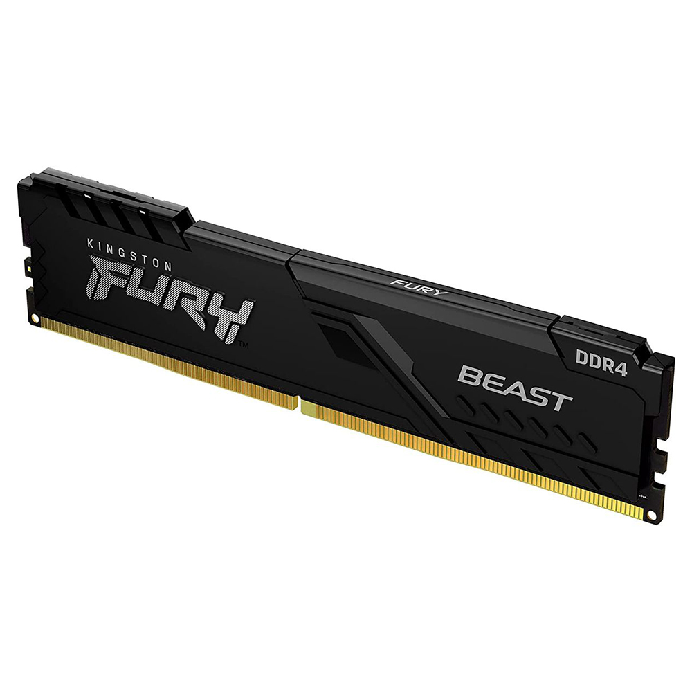Ddr4 8gb Kingston 3200mhz Cl16 Fury Beast Black