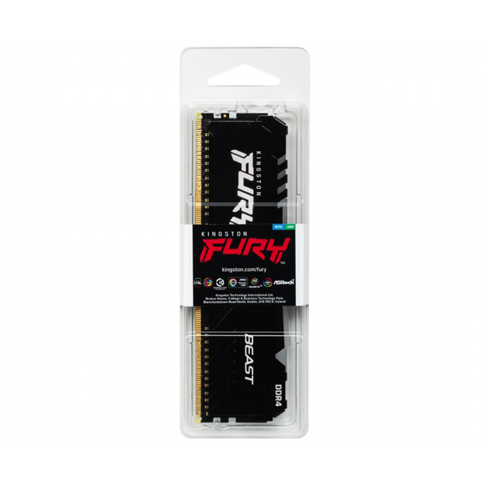 DDR4 8GB KINGSTON 3200MHZ CL16 FURY BEAST RGB
