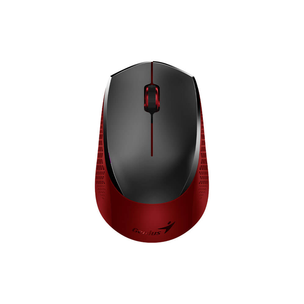 MOUSE GENIUS NX-8000S RED/BLK WIRELESS SILENCIOSO