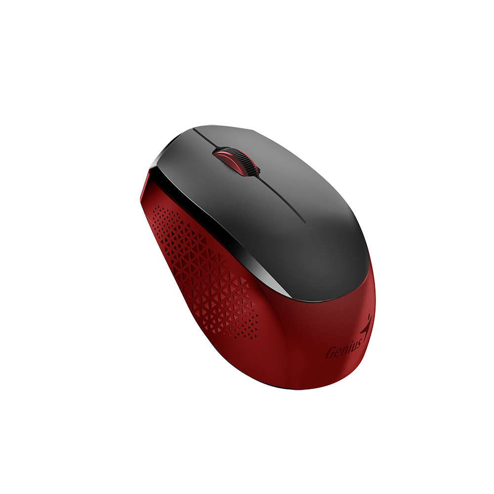 Mouse Genius Nx-8000s Red/blk Wireless Silencioso