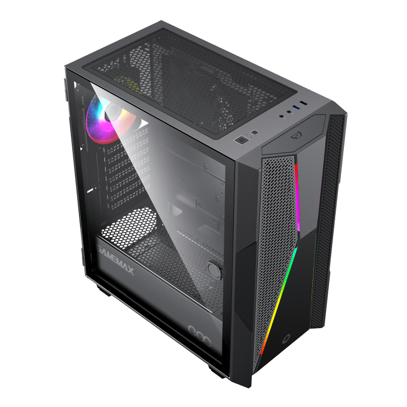 Gab Gamemax Typhoon Coc 2*fan Argb E-atx
