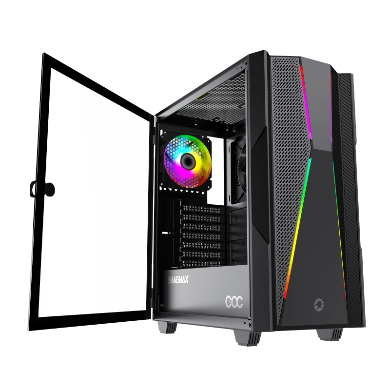 Gab Gamemax Typhoon Coc 2*fan Argb E-atx