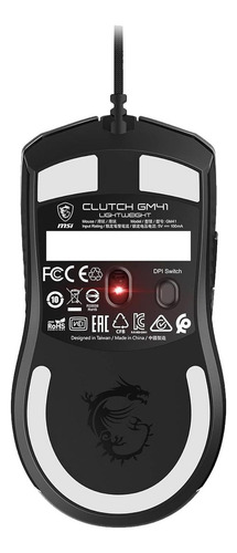Mouse Msi Clutch Gm41 Lightweight V2