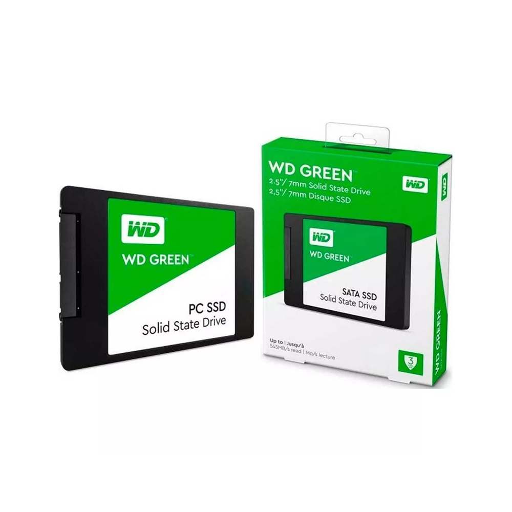 Ssd 480gb Wd Green 2.5 545mb/s