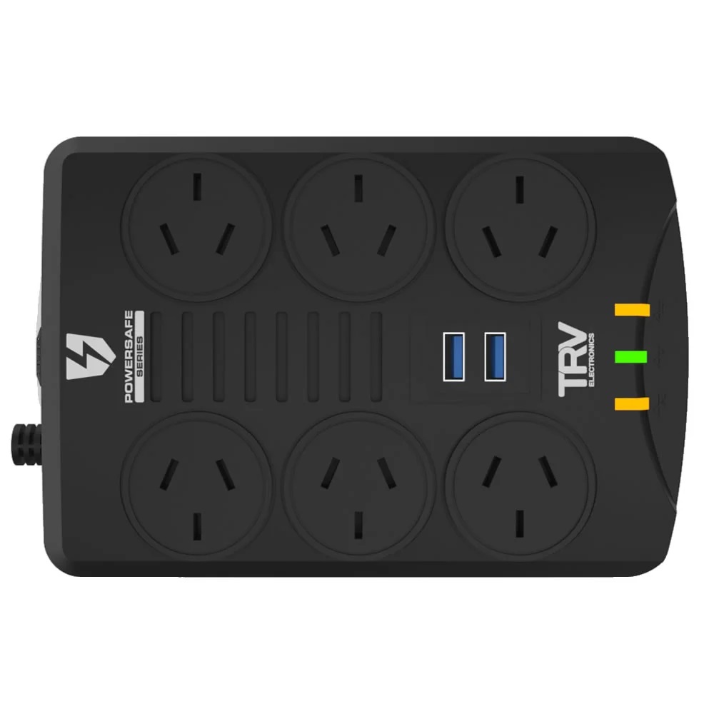 Estabilizador Trv Powersafe Gamer Rj-45 Port