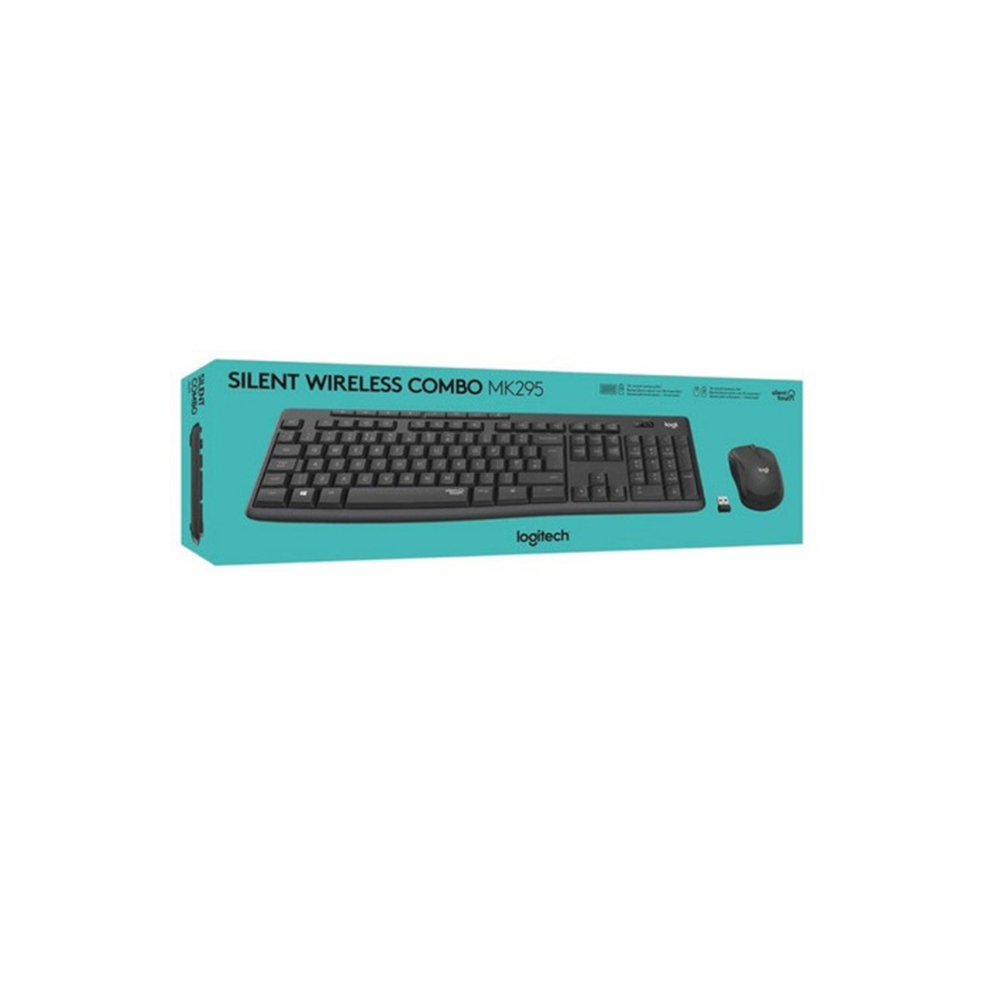 Tec+mouse Logitech Mk295 Wireless Back Latino