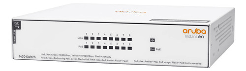 Switch  8p Aruba Instant On 1430 8g Poe 64w